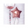 BALON foliowy Gwiazda 48cm ROSEGOLD