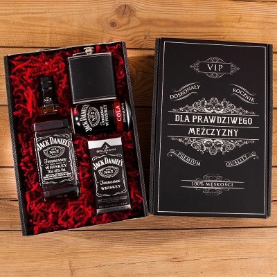 PREZENT dla mężczyzny świąteczny zestaw Jack Daniels MEGA MD2